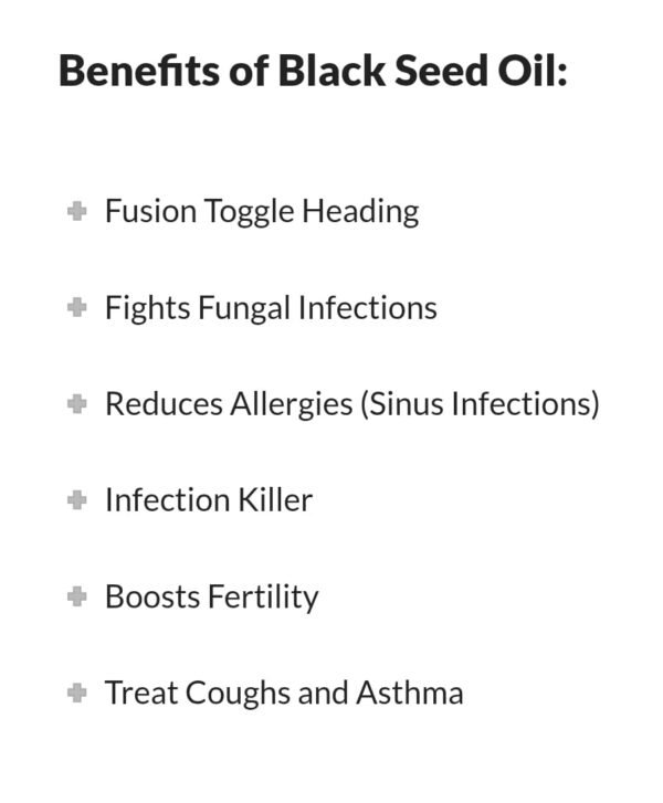 Black Seed (Kalonji) Oil - Image 3