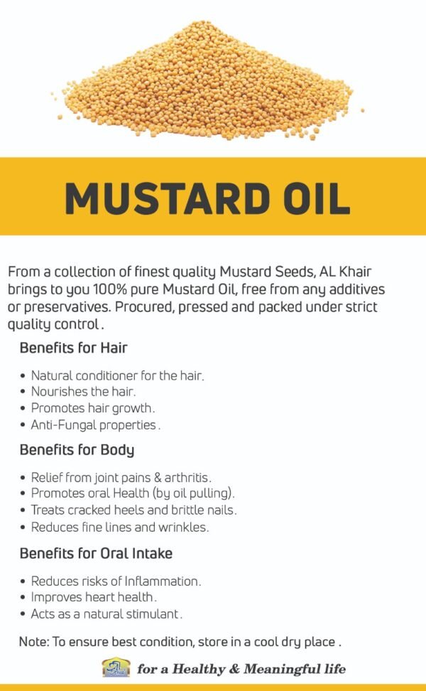 Al Khair Mustard Oil - Image 2